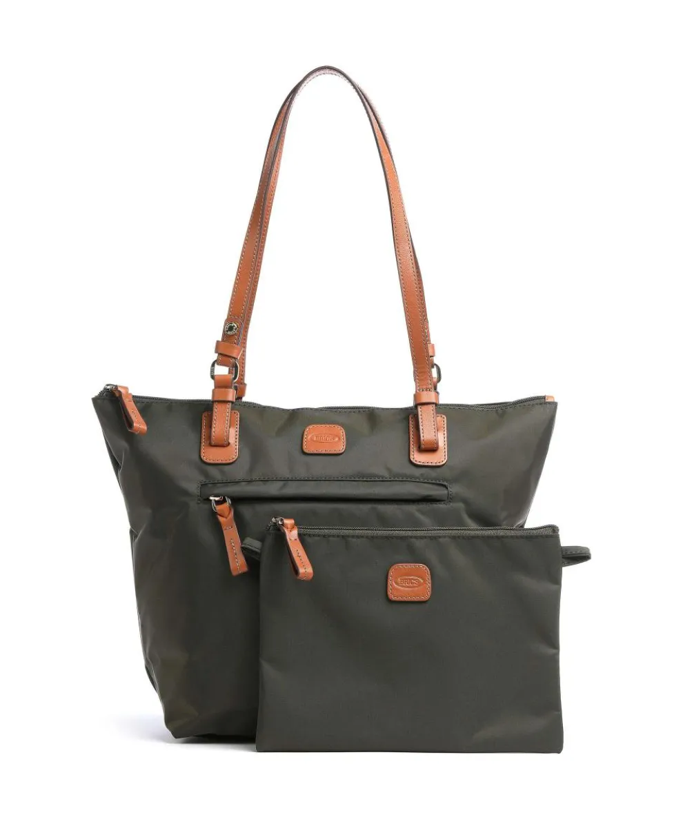 X-Collection Shopper recyceltes Nylon olivgrün