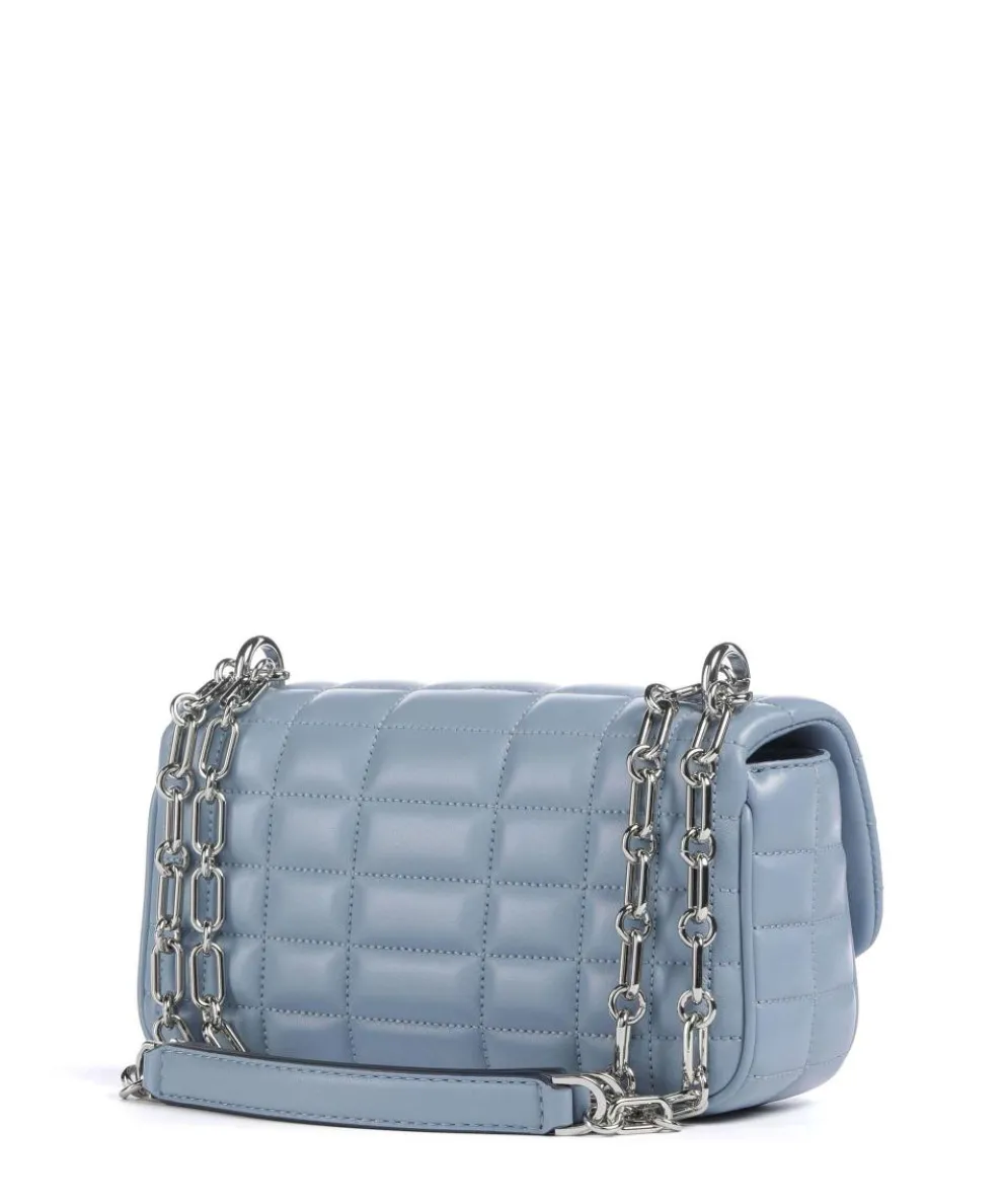 Tribeca Small Schultertasche Lammleder hellblau