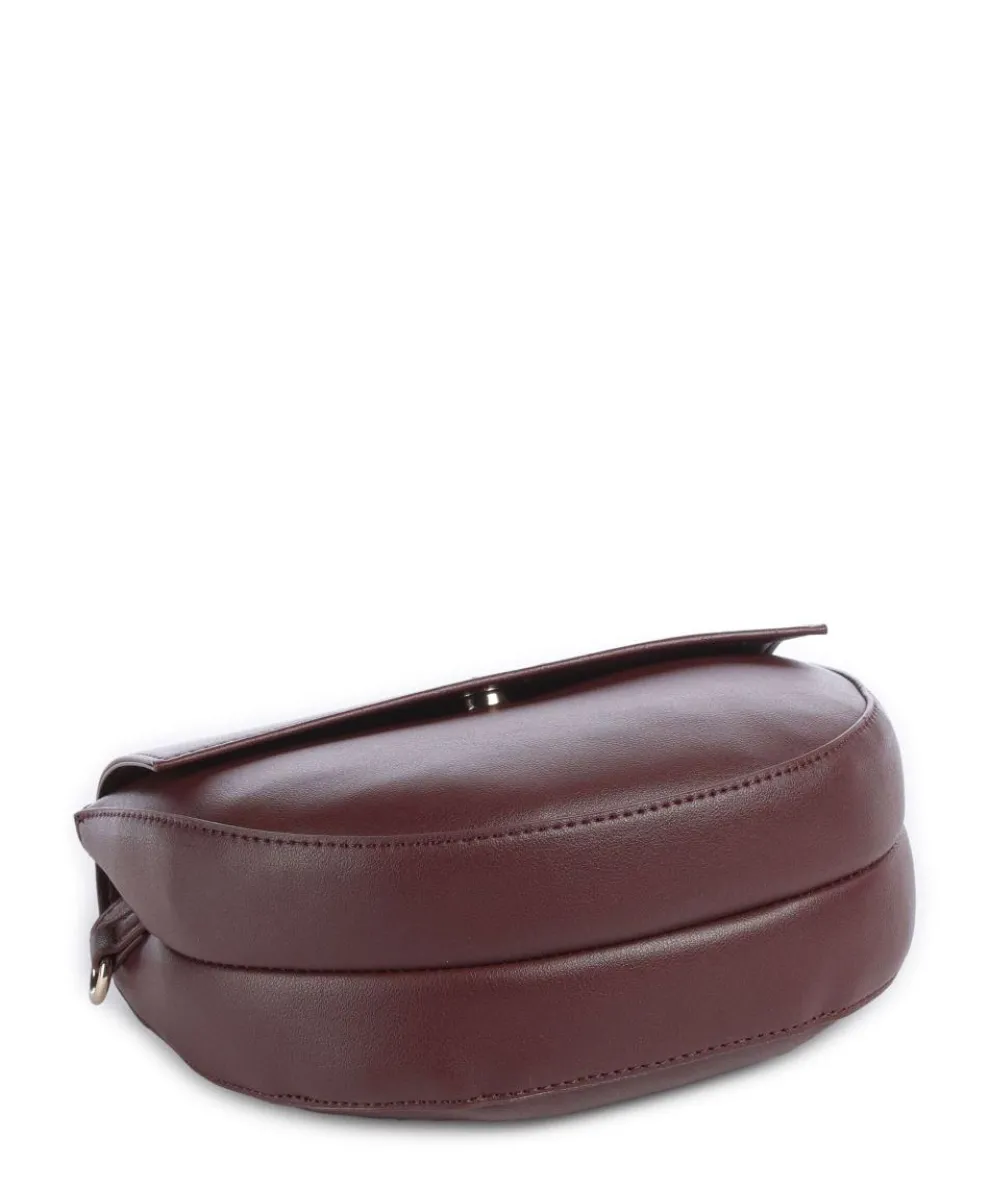 Bigs Umhängetasche Lederimitat brombeer