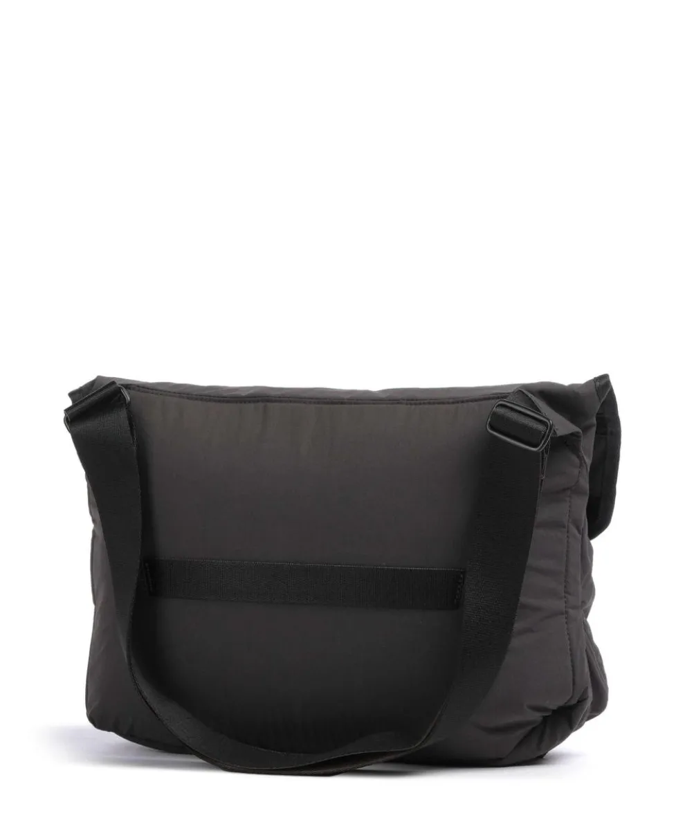 Cinch 12L Kuriertasche recyceltes Nylon schwarz
