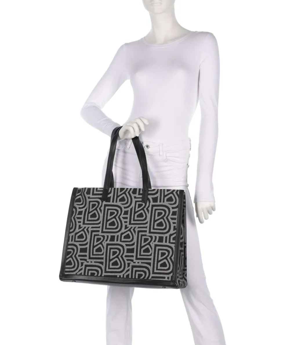 Aargau Liva Shopper Baumwolle schwarz