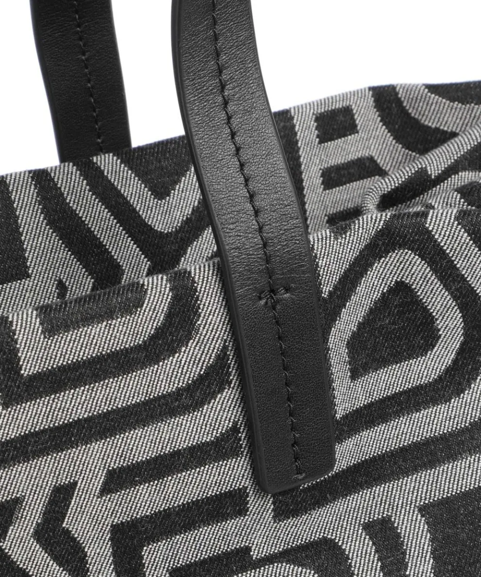 Aargau Liva Shopper Baumwolle schwarz