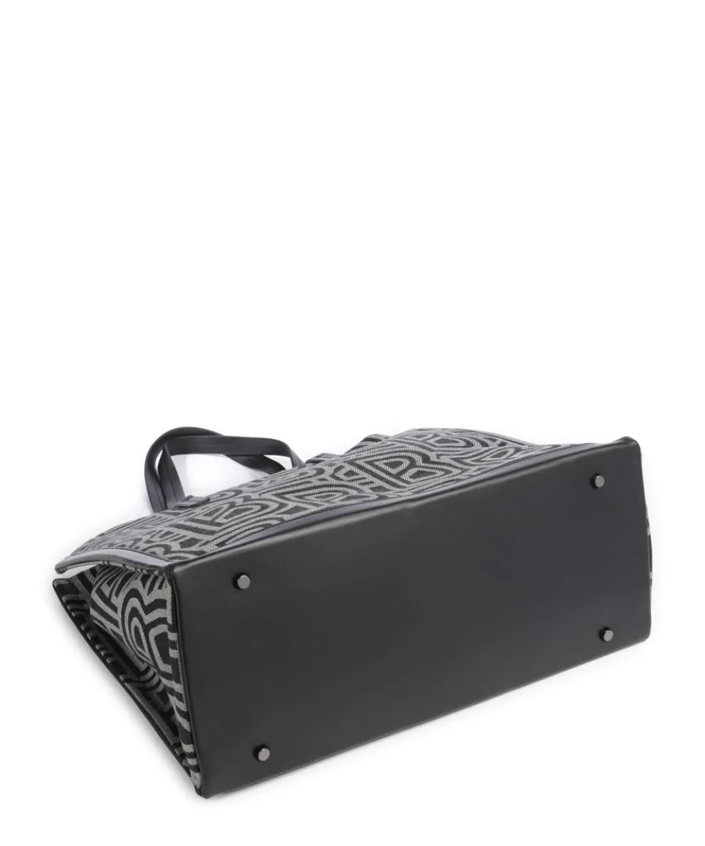 Aargau Liva Shopper Baumwolle schwarz