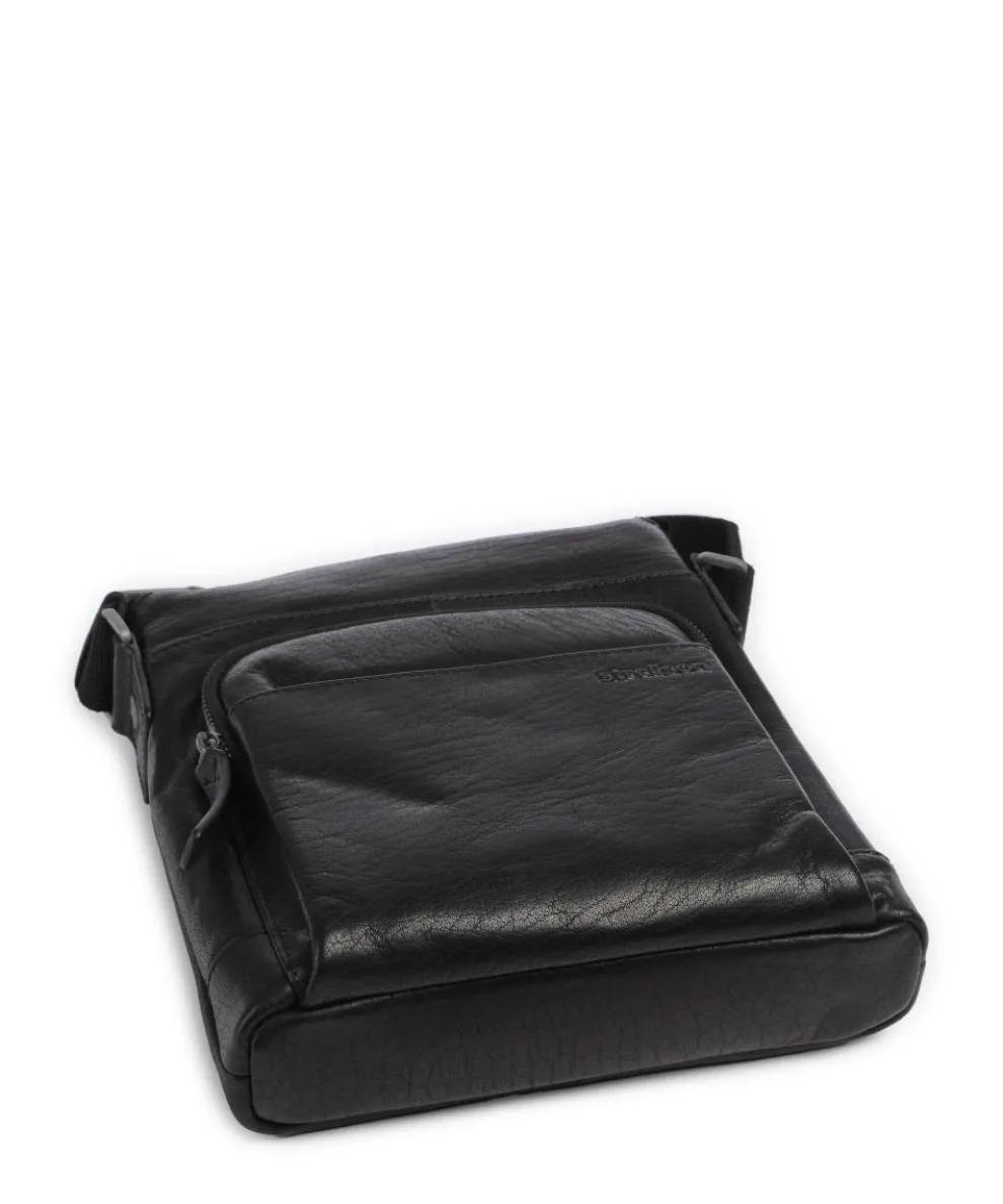 Abbey Umhängetasche Büffelleder schwarz