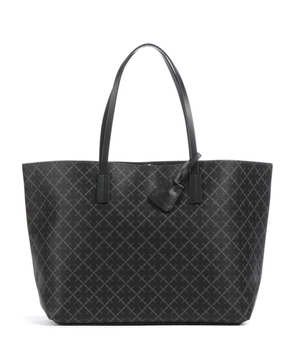 Abigail Shopper Kunststoff schwarz/grau