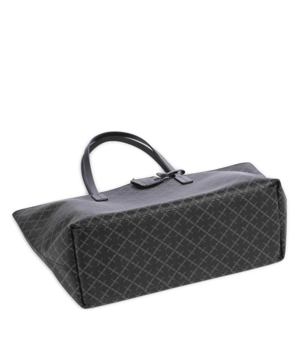 Abigail Shopper Kunststoff schwarz/grau