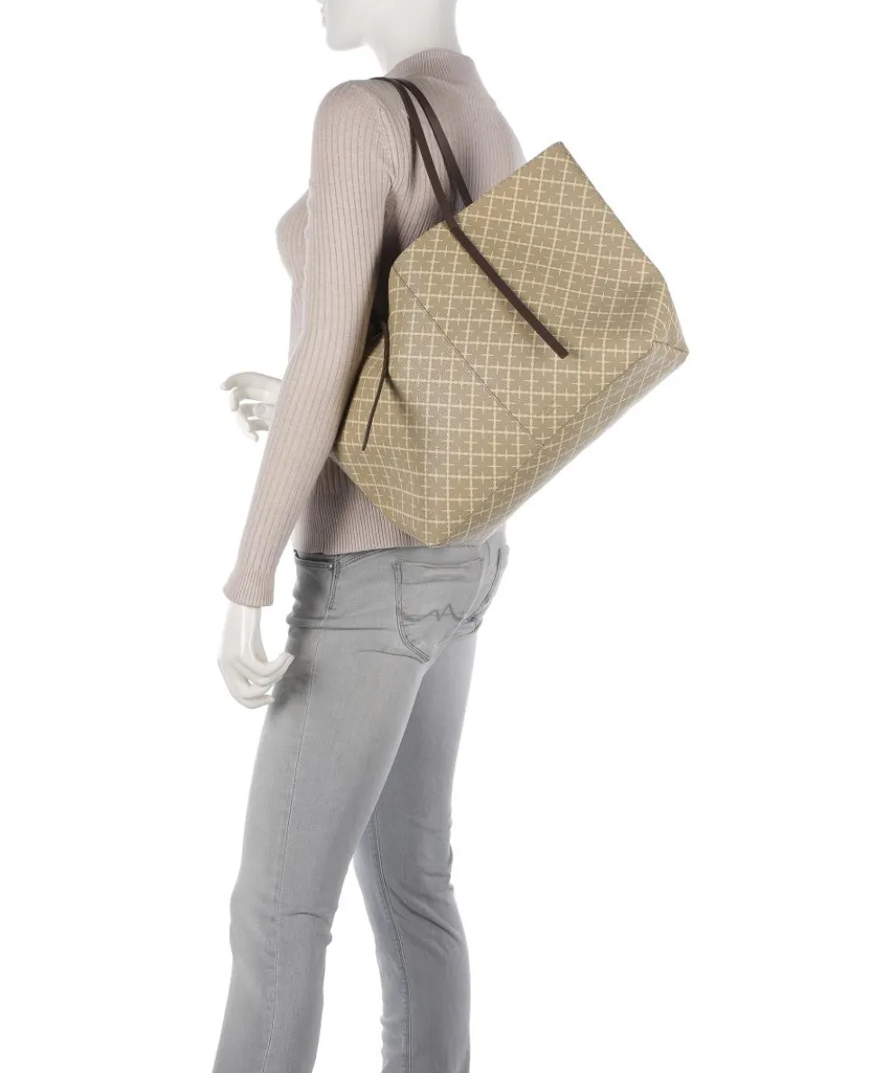Abigail Shopper Kunststoff beige