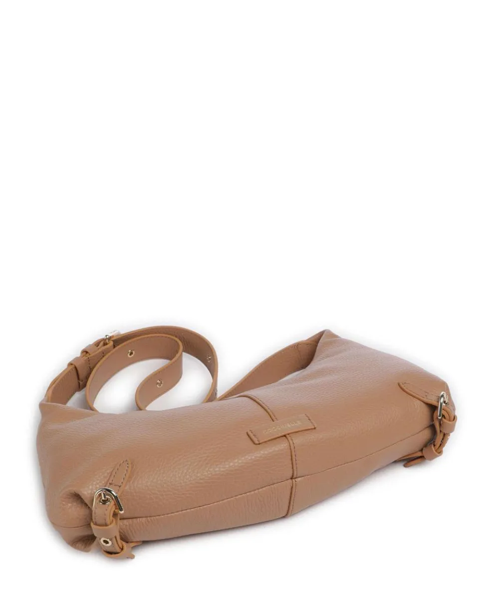 Abigail Umhängetasche Leder hellbraun