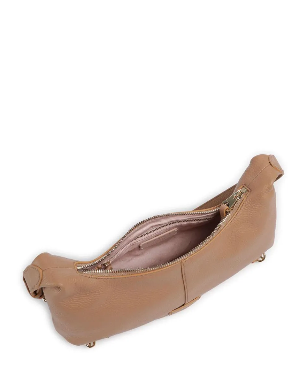 Abigail Umhängetasche Leder hellbraun