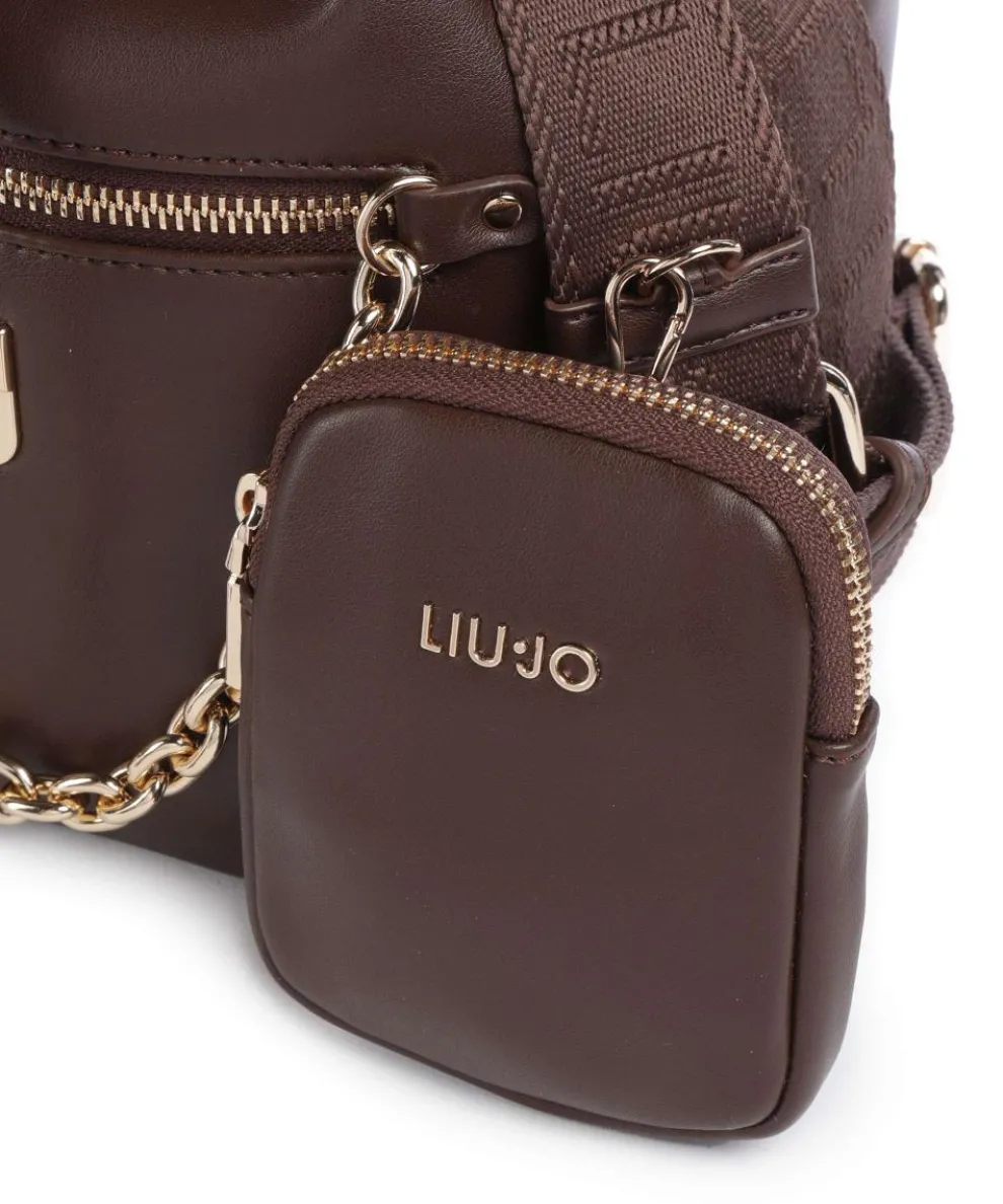 Achala S Bucket bag Lederimitat braun