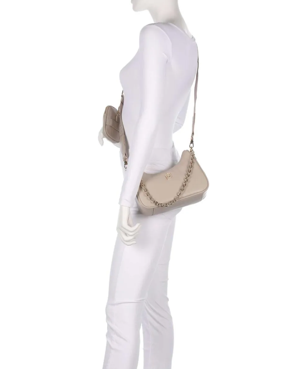 Achala S Schultertasche Lederimitat beige