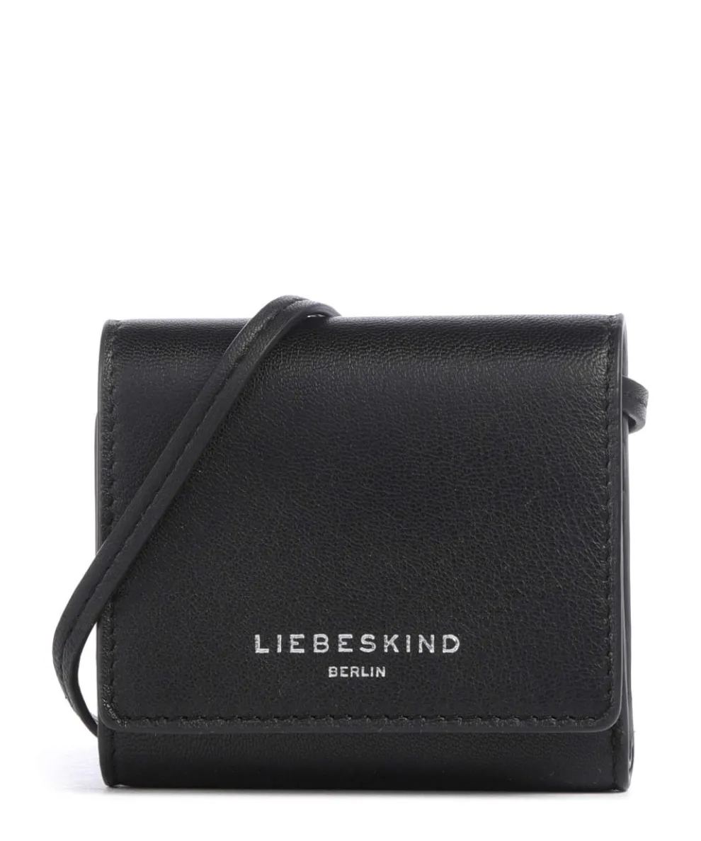 Ada Sheep Natural M Geldbörse Schafsleder schwarz