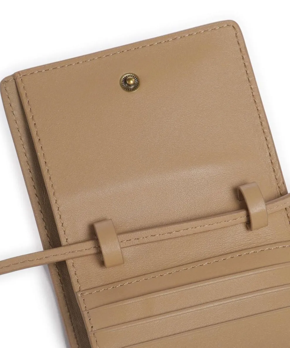 Ada Sheep Natural M Geldbörse Schafsleder beige