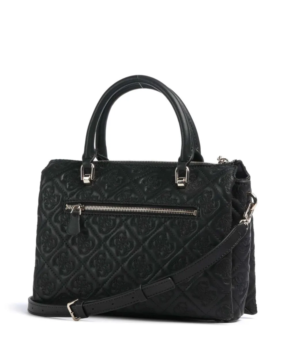 Adelasia Handtasche Lederimitat schwarz