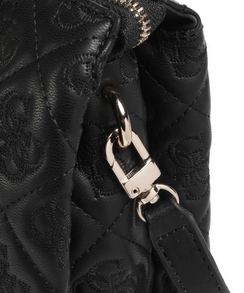 Adelasia Handtasche Lederimitat schwarz