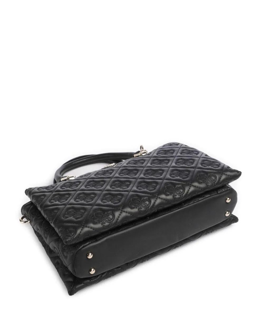 Adelasia Handtasche Lederimitat schwarz