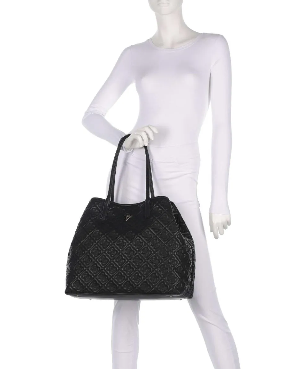 Adelasia Shopper Lederimitat schwarz