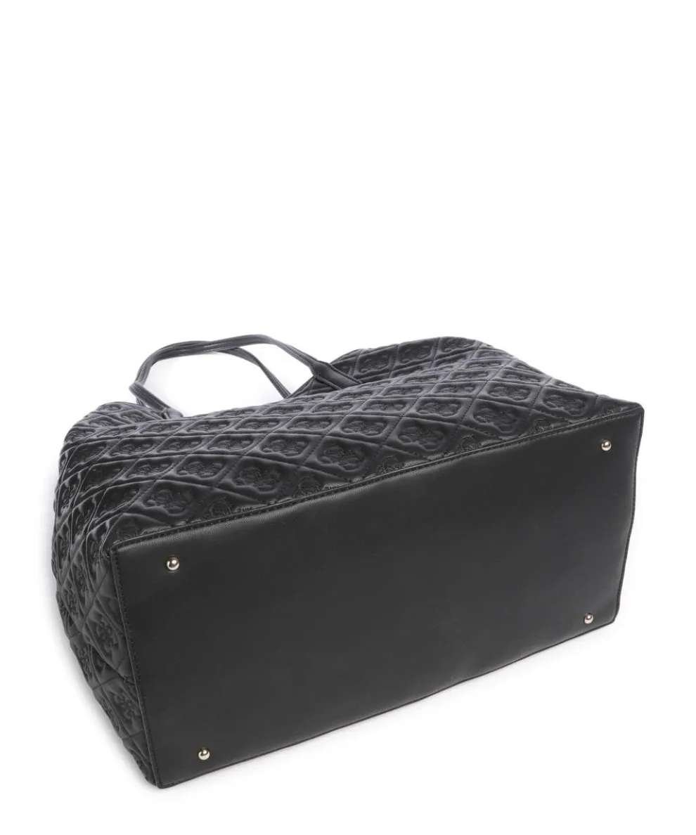 Adelasia Shopper Lederimitat schwarz