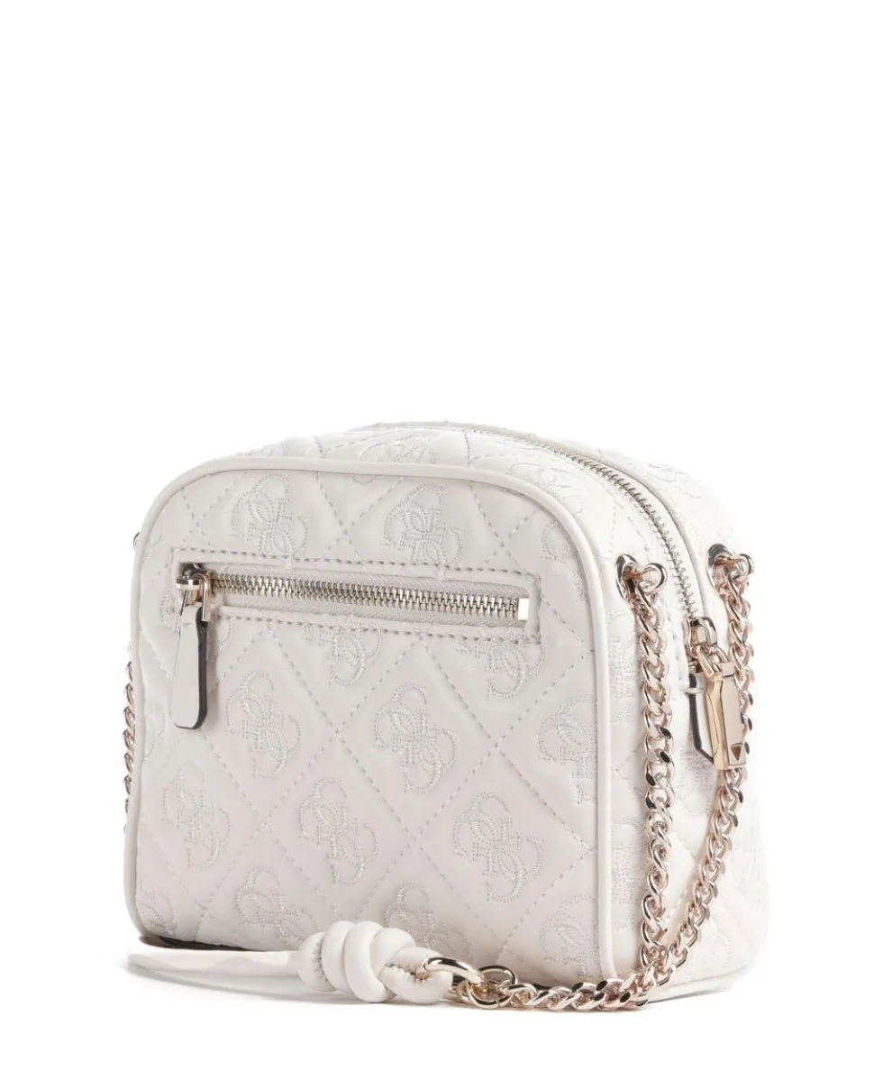 Adelasia Umhängetasche Lederimitat creme