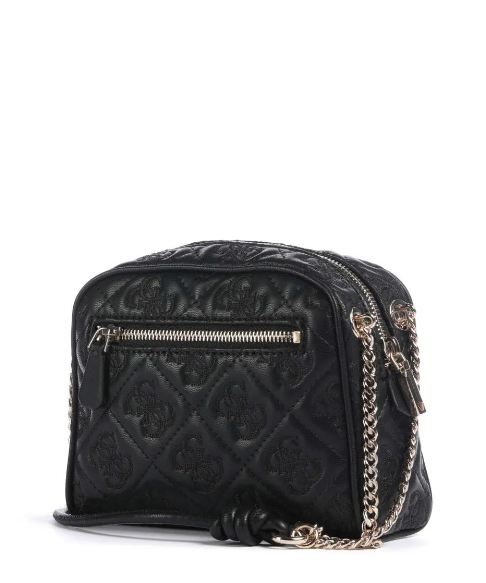 Adelasia Umhängetasche Lederimitat schwarz