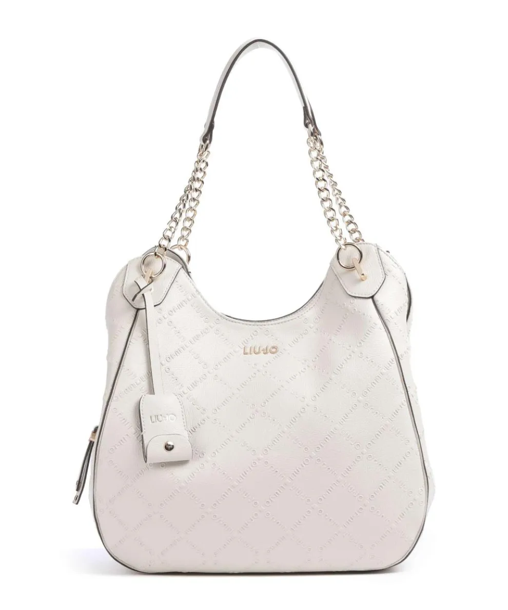 Adonide L Beuteltasche Lederimitat elfenbein