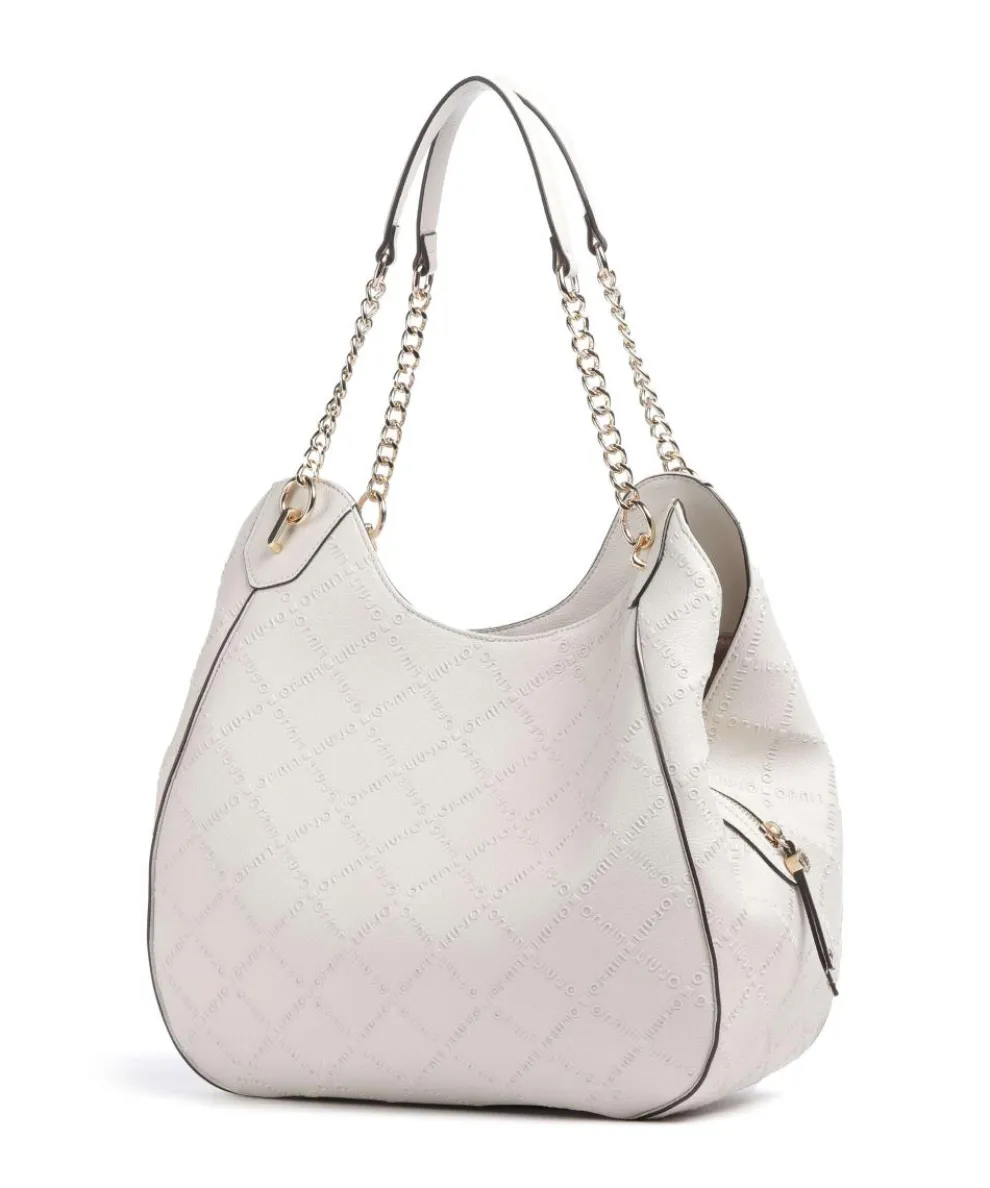 Adonide L Beuteltasche Lederimitat elfenbein