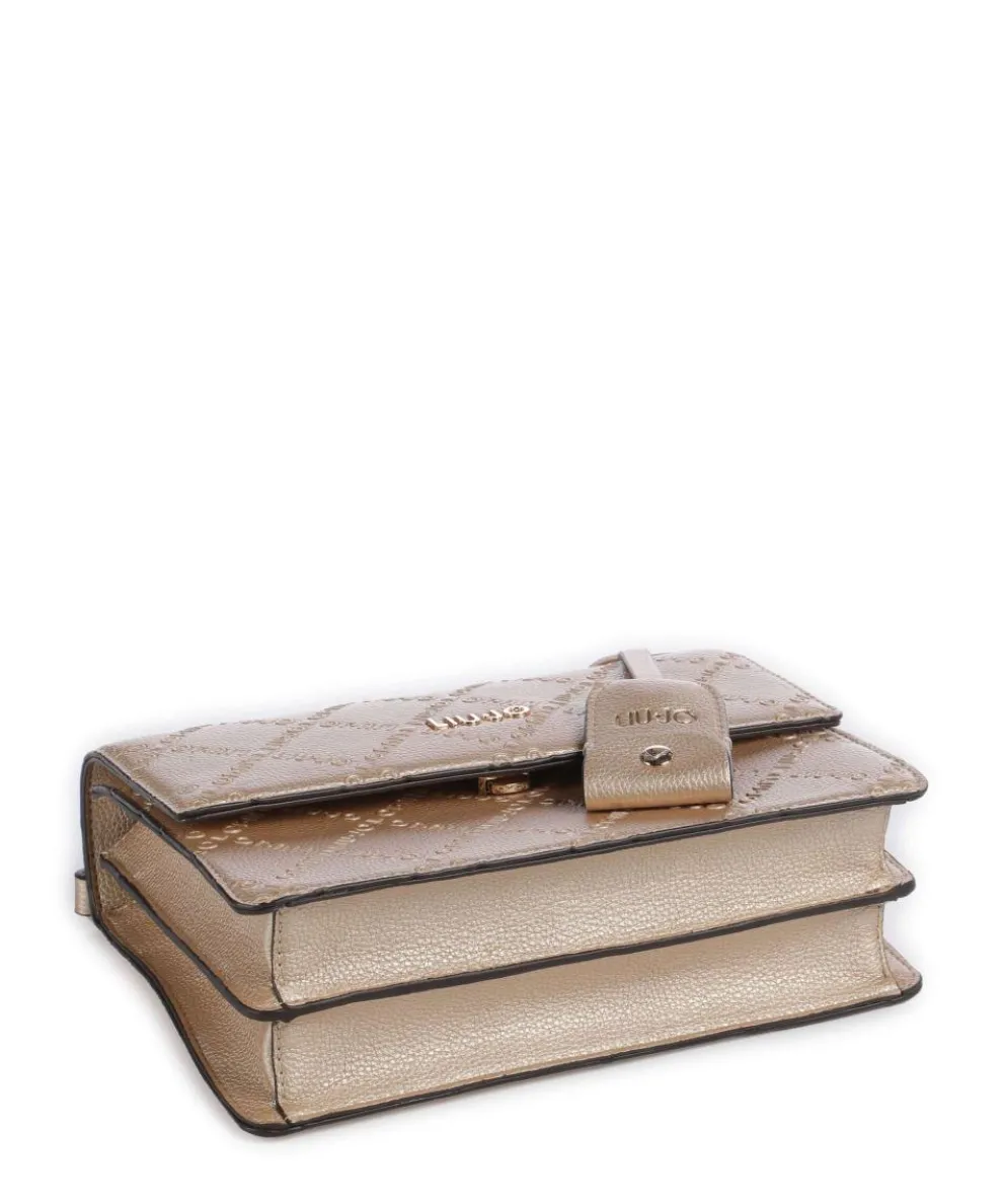 Adonide M Schultertasche Lederimitat gold