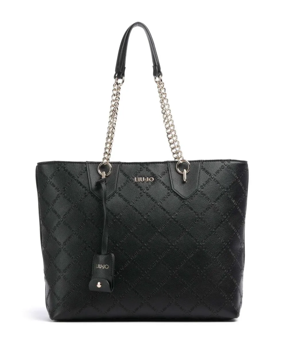 Adonide M Shopper Lederimitat schwarz