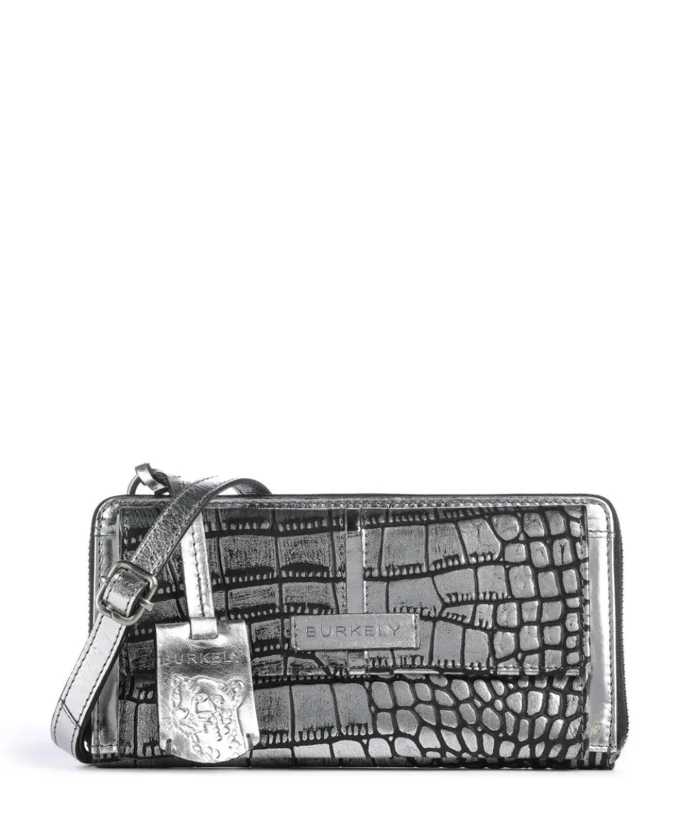 Cool Colbie Geldbörse geprägtes Leder silber