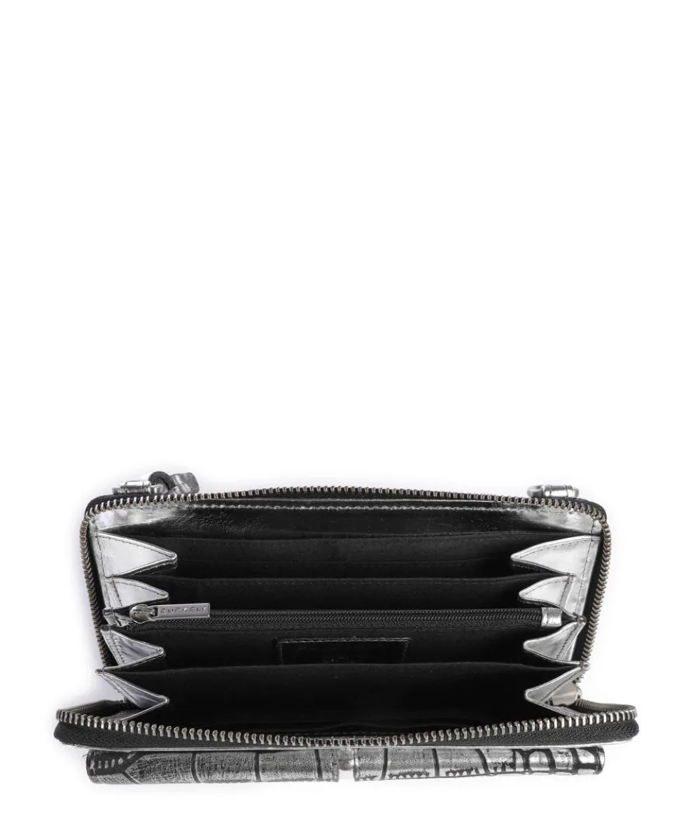 Cool Colbie Geldbörse geprägtes Leder silber