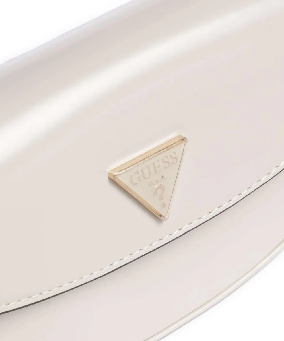 Arnela Schultertasche Lederimitat elfenbein