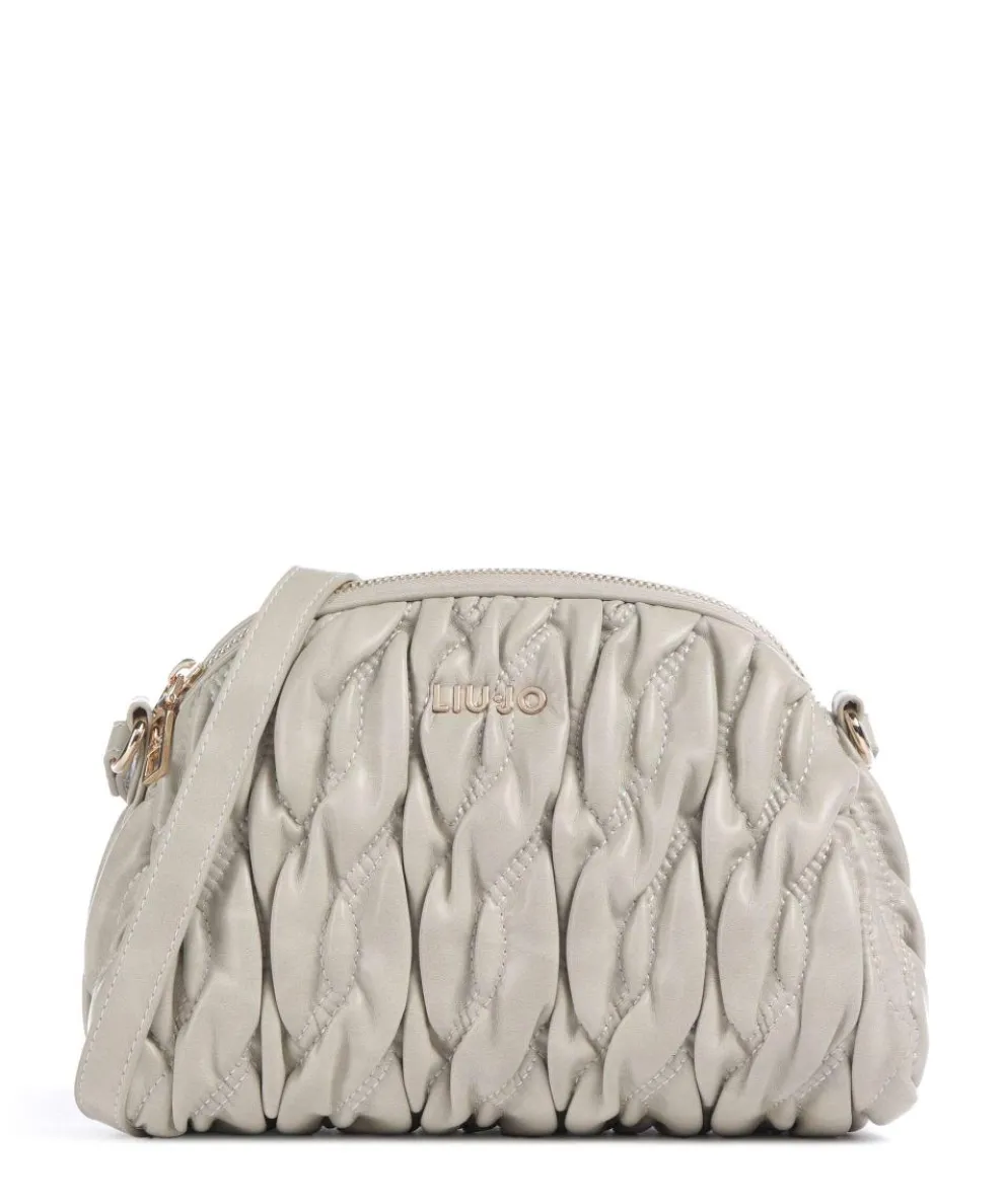 Aide M Umhängetasche Lederimitat beige