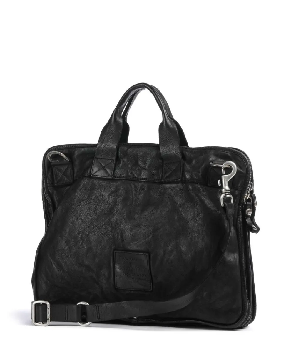 Aktentasche fein genarbtes Rindsleder schwarz