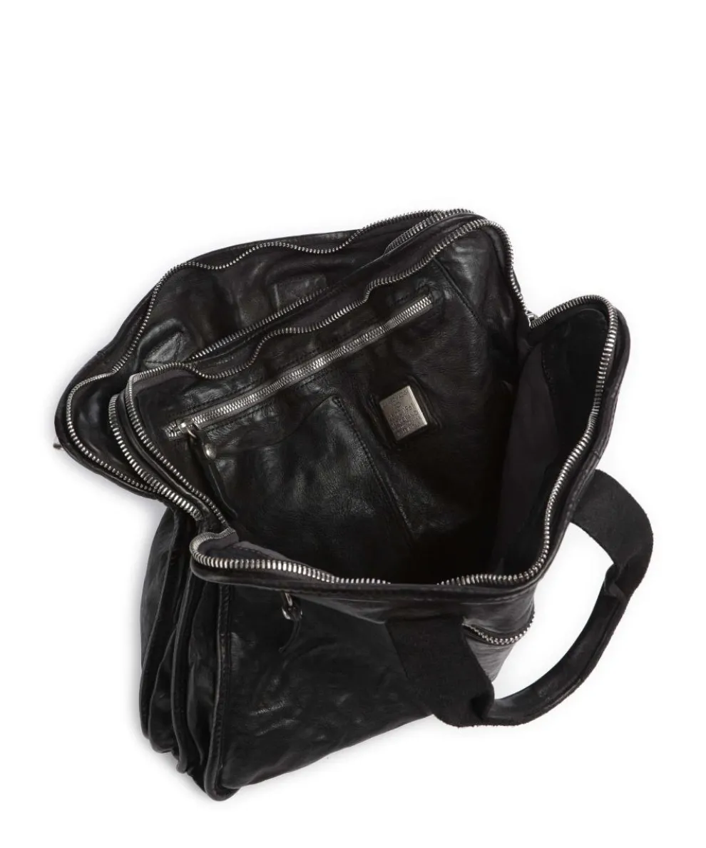 Aktentasche fein genarbtes Rindsleder schwarz