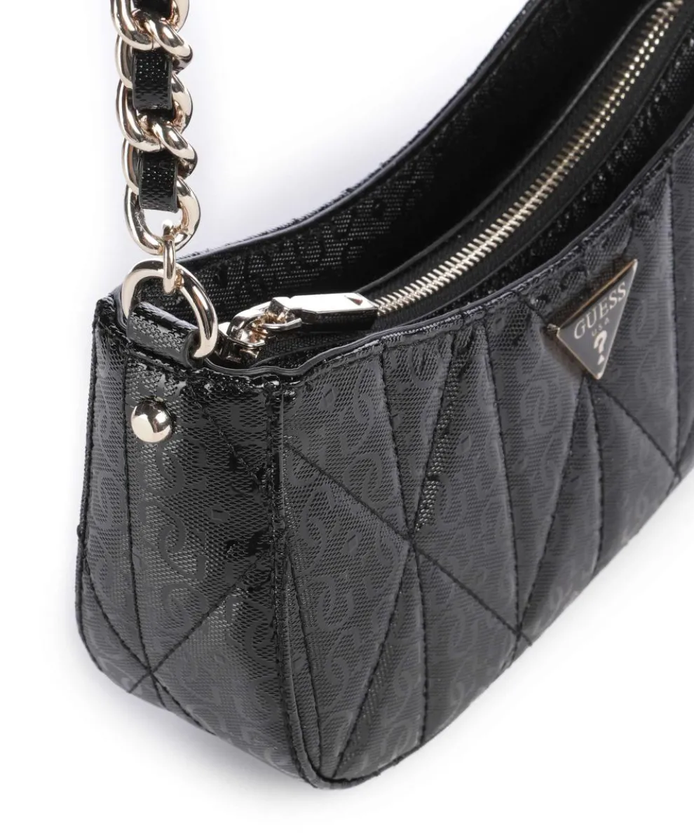 Aldina G-Shine Schultertasche Lederimitat schwarz