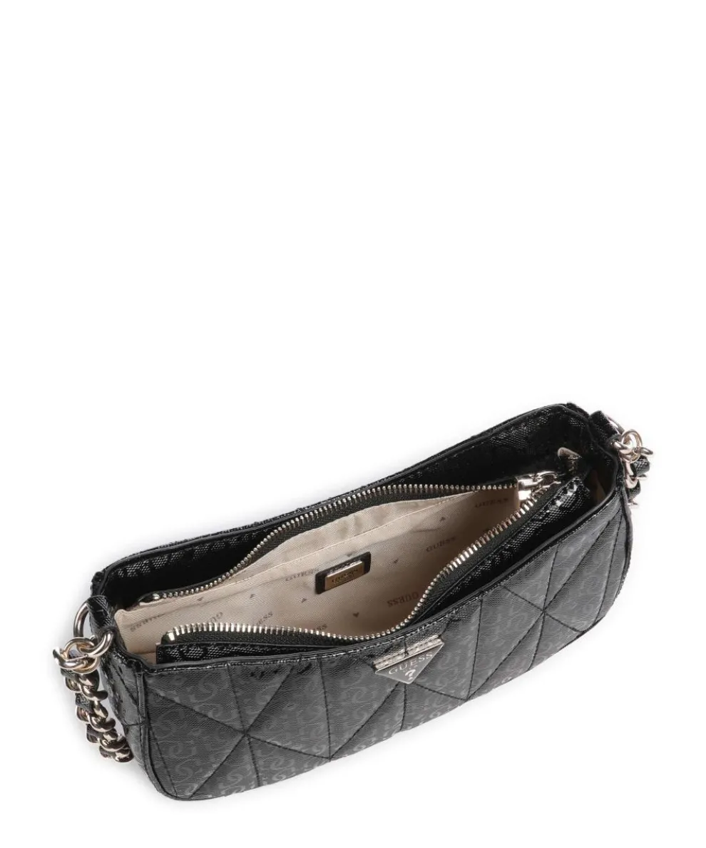 Aldina G-Shine Schultertasche Lederimitat schwarz