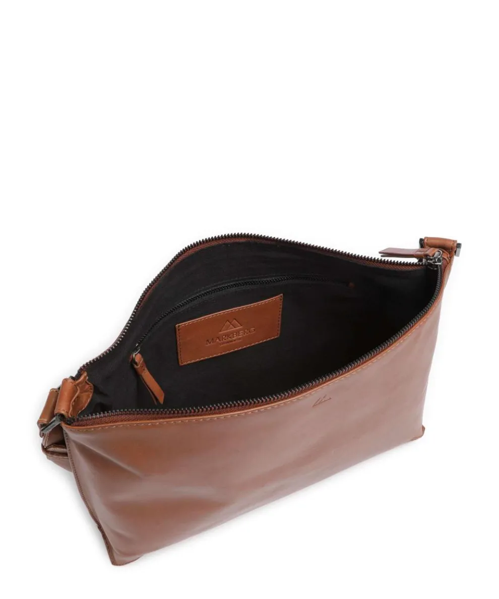 Aletta Umhängetasche fein genarbtes Rindsleder braun