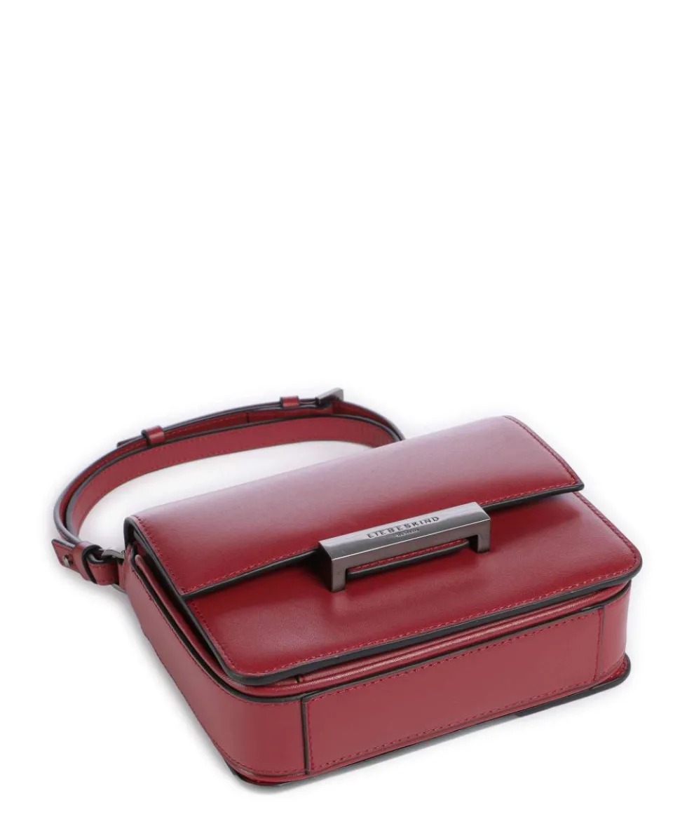 Alex Biker S Umhängetasche Rindsleder rot