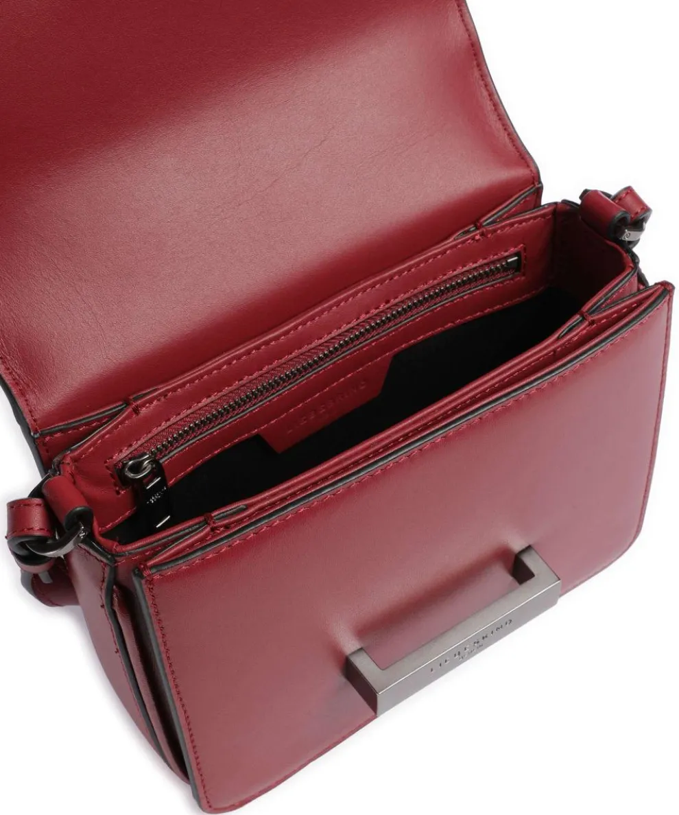 Alex Biker S Umhängetasche Rindsleder rot