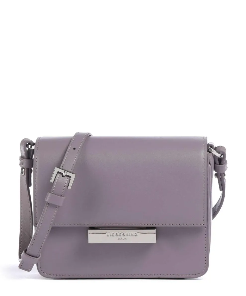 Alex Biker S Umhängetasche Rindsleder violett