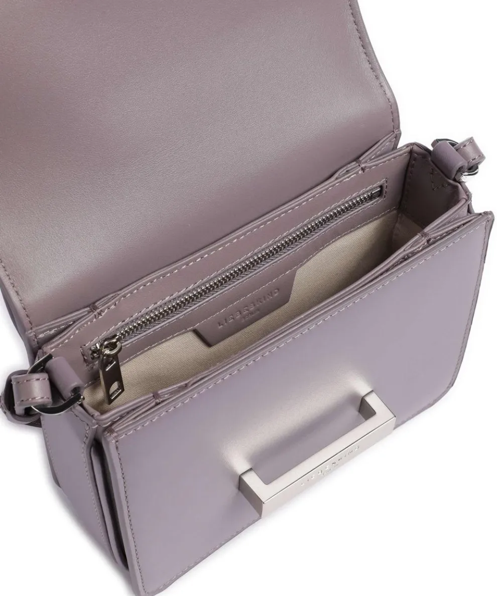 Alex Biker S Umhängetasche Rindsleder violett