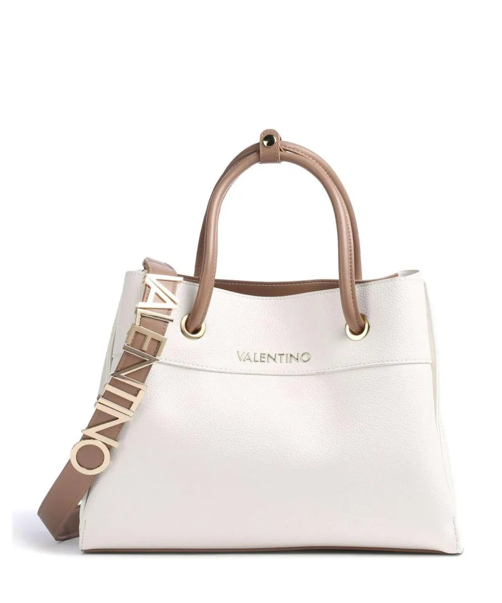 Alexia Handtasche Lederimitat weiß