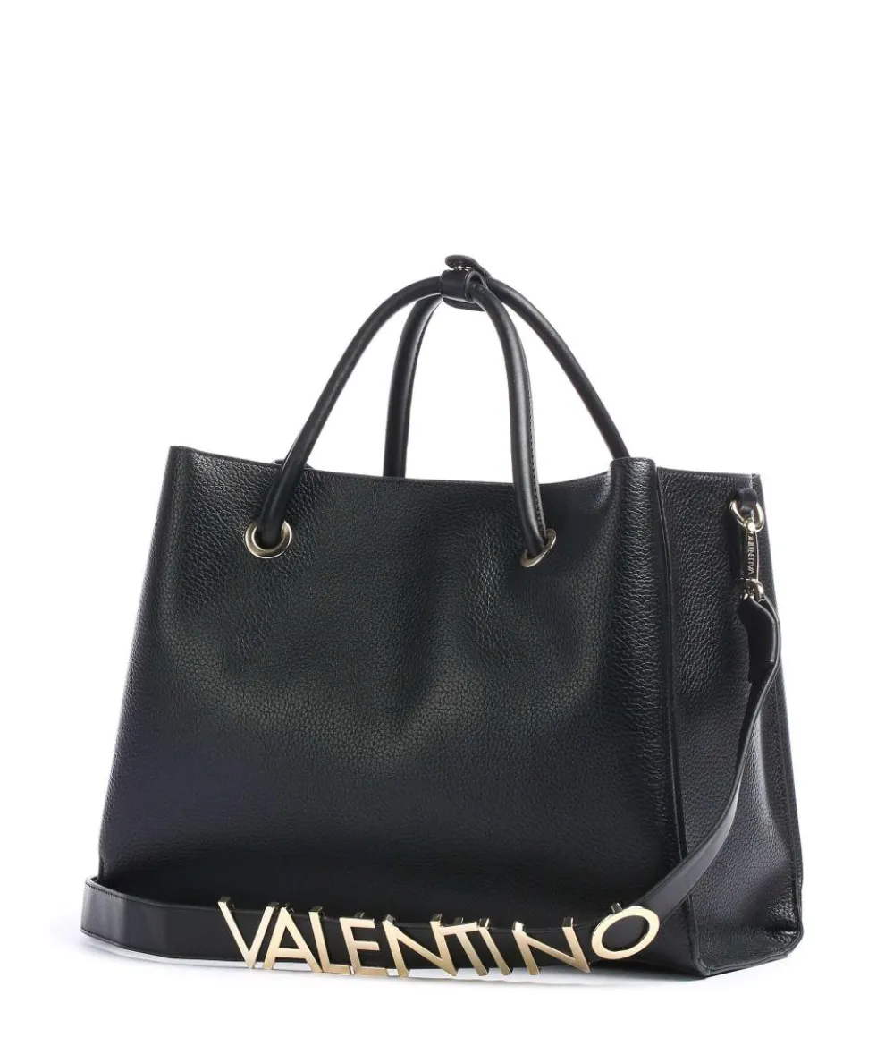 Alexia Handtasche Lederimitat schwarz