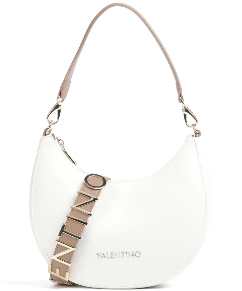 Alexia Schultertasche Lederimitat weiß