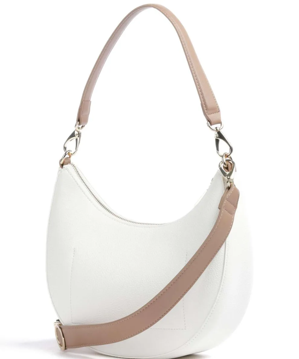 Alexia Schultertasche Lederimitat weiß