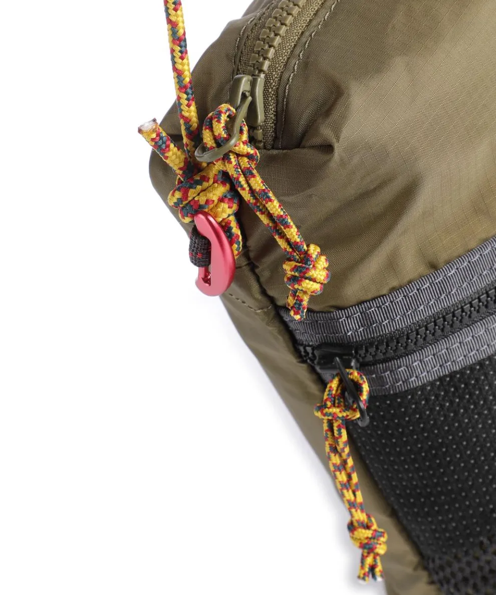 Algir Umhängetasche recyceltes Polyamid olivgrün