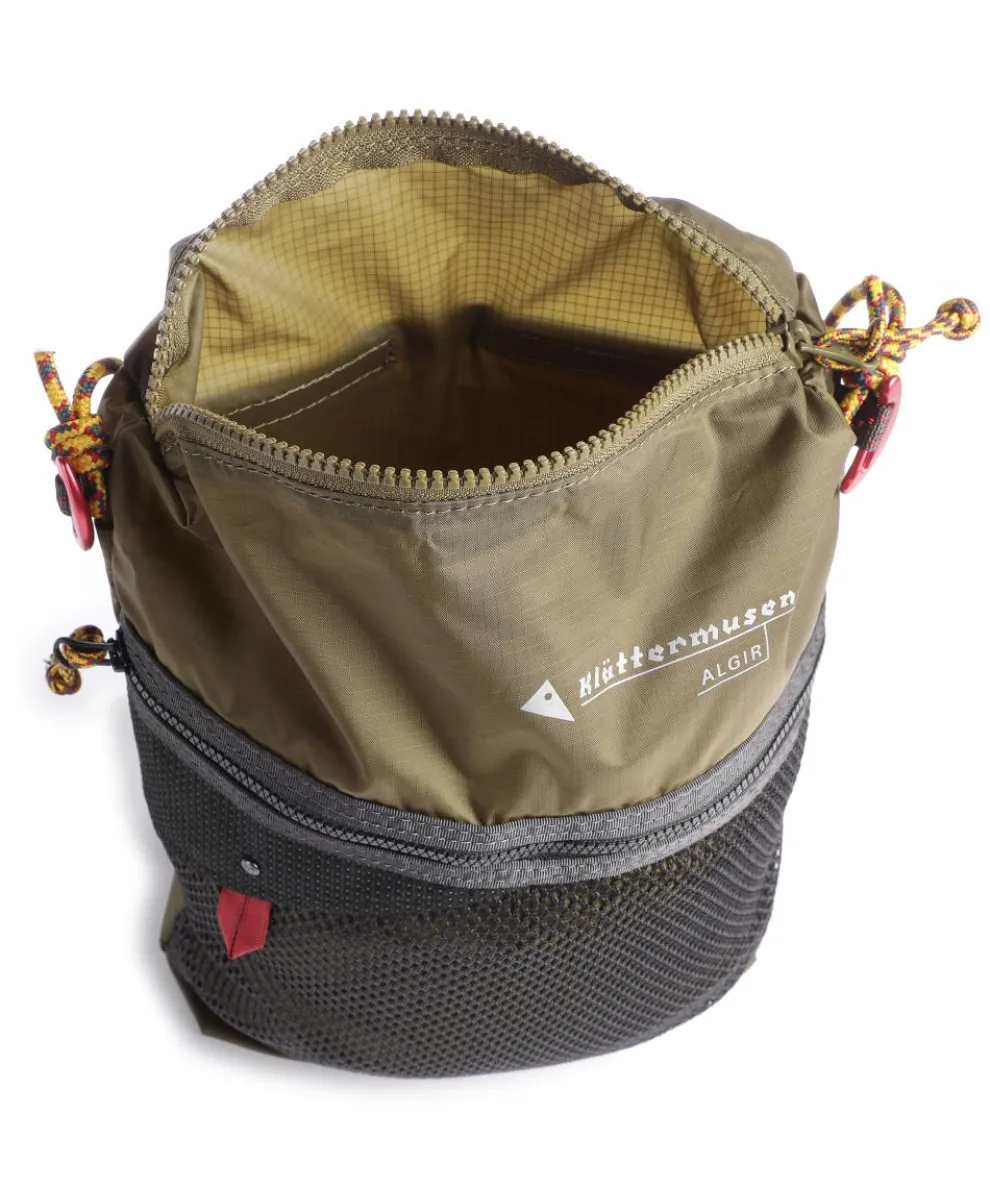 Algir Umhängetasche recyceltes Polyamid olivgrün