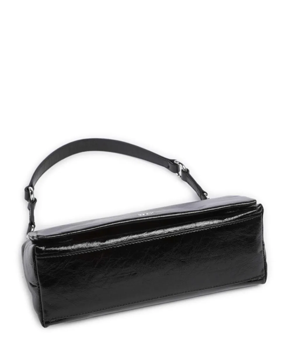 Alias Soft Mila Schultertasche Rindsleder schwarz