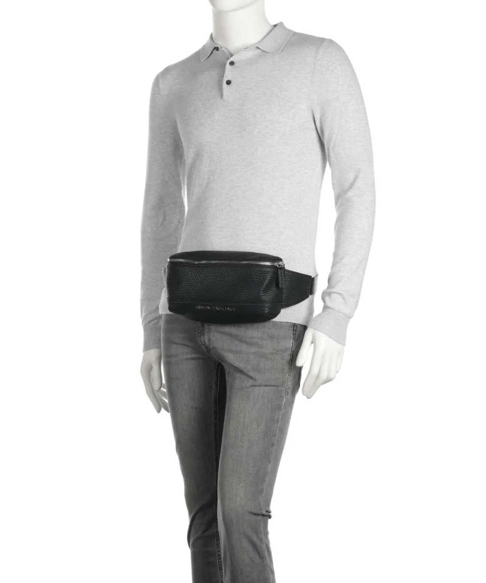 Capri Gürteltasche Lederimitat schwarz