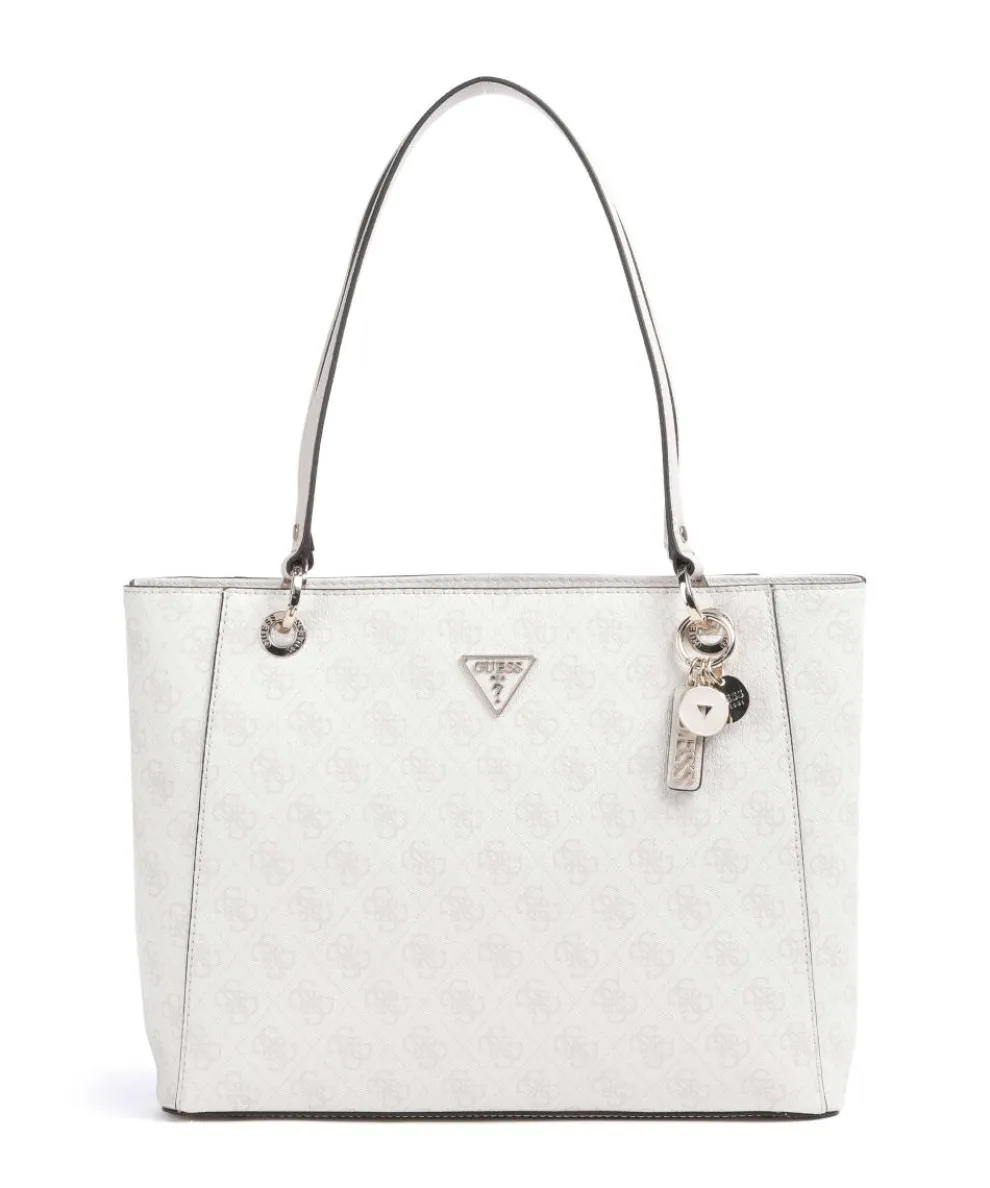 Noelle Shopper Lederimitat weiß